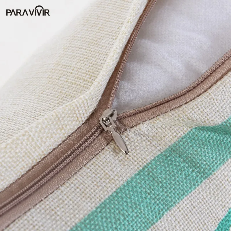 Marine style Blue Sea Helm Printed Cushion Cover Cotton Linen Coral Anchor Throw Pillow Decorative Car Chair Case | Дом и сад