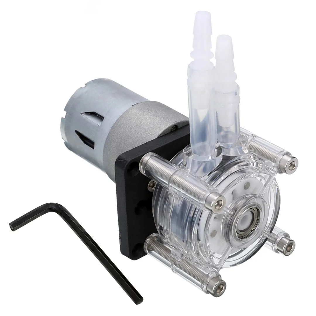 2019 Large Flow Dosing Pump Peristaltic DC 12V/24V For Vacuum Aquarium Lab Analytical Pompe de dosage Dosierpumpe | Обустройство дома