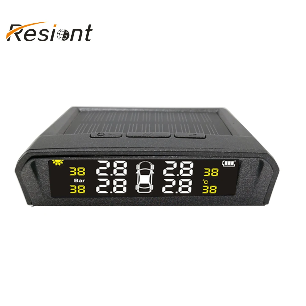 TPMS солнечная система контроля давления в шинах Универсальная беспроводная