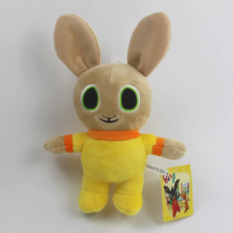 Bing Bunny плюшевая игрушка подвеска зажим Брелок Bing Bunny кукла игрушка Hoppity Voosh чучело Pando кролик игрушка для рождественских подарков - Цвет: 26cm