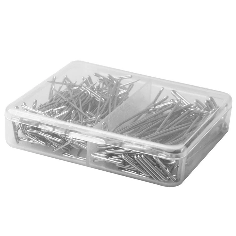 150 шт DIY аксессуары волос Комбинации набор смешанный с коробкой Silver Сталь Холдинг
