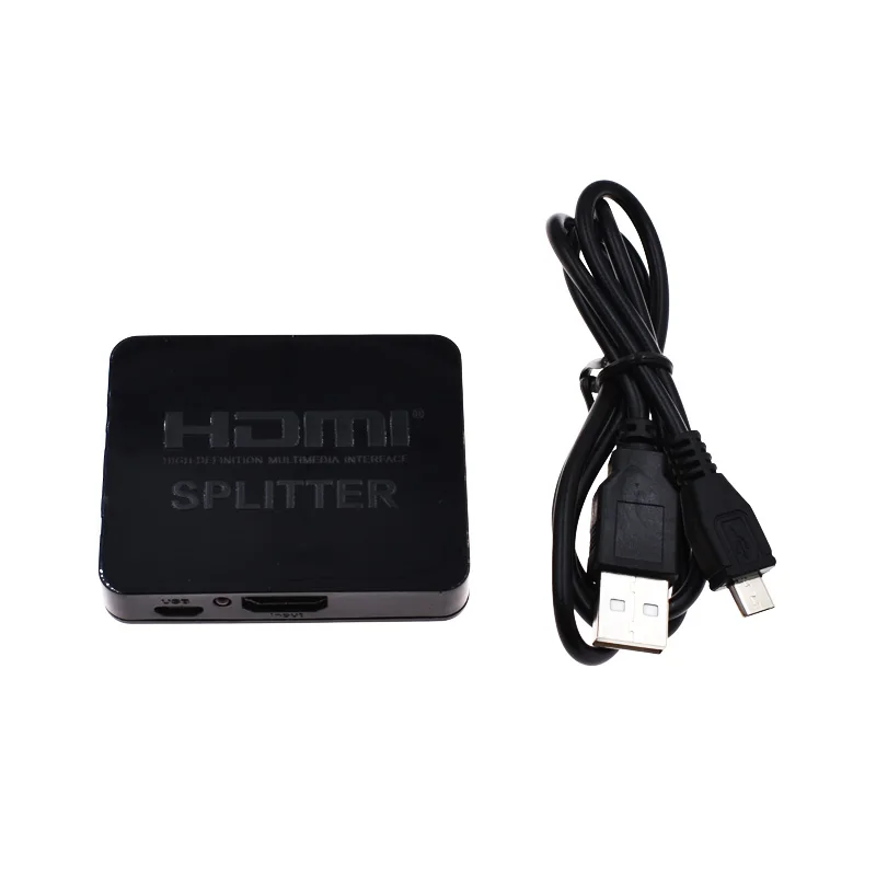 Full HD 4 K * 2 HDMI сплиттер 1X2 порта усилителя втулка ретранслятора 1080 p 1 в выхода |
