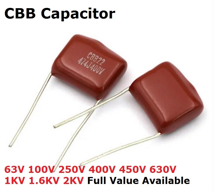 10 шт. CBB 154J 224J 225J 334J 474J 564J 684J 824J 105J 155J 205J 335J 630V 104J 102J 222J 472J 332J 103J 153J 223J 333J 473J