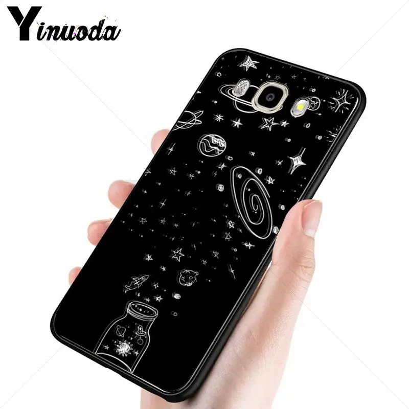 Yinuoda космическая Луна астронавт красочные аксессуары для телефона чехол Samsung Galaxy