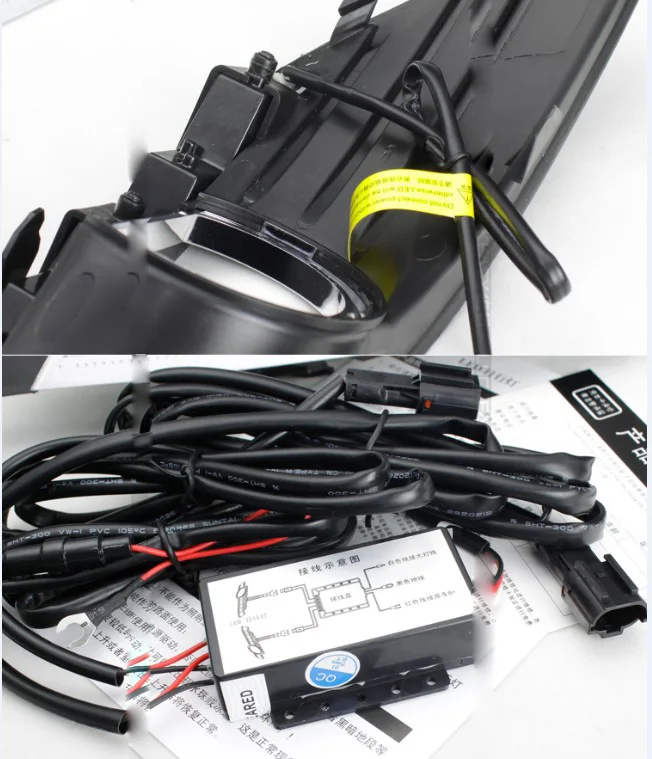 1 Набор автомобильный бампер светильник для фокусировки Дневной автомобильные