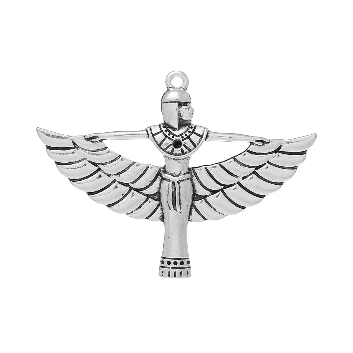 Подвески DoreenBeads из цинкового металлического сплава серебристые египетской
