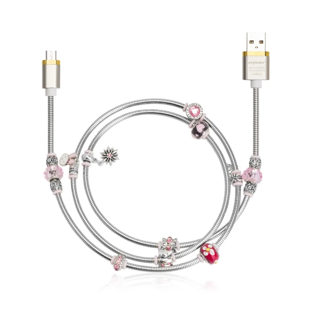 (Розовый) искусственный бриллиант для Android|cable 2a|cable for androidcable |