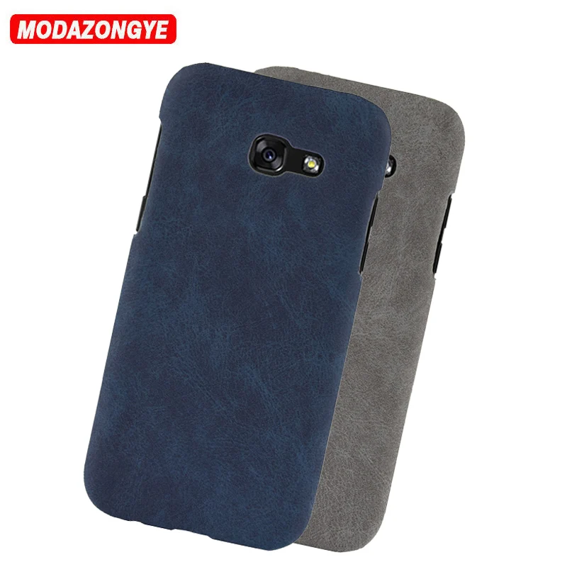 For Samsung Galaxy A7 2017 Case Cover PU Leather Phone A 7 A720F A720 SM-A720F |