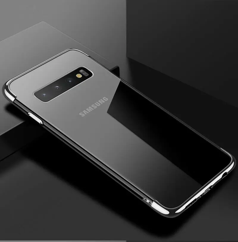 Чехол для Samsung Galaxy A80 A90 A50 A30 A20 A10 A70 A40 M10 M20 M30 A 50 Роскошный прозрачный ТПУ силиконовый чехол для телефона