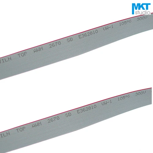 Плоский ленточный кабель 5 метров 0 635 мм для кожуха 1 27 FC IDC 12P 14P 16P|cable for|cable flatcable ribbon