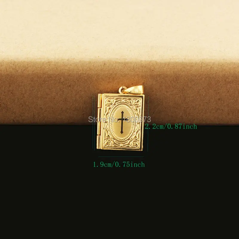 2017 новейшая подвеска в виде Креста Иисуса золотого цвета креста &quotКнига&quot с
