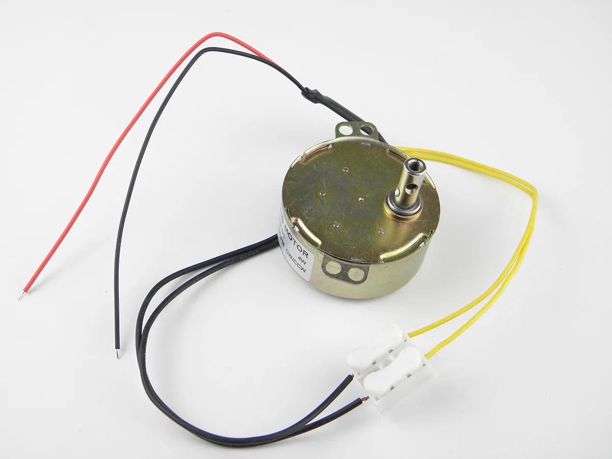 CHANCS TYC-50 синхронный двигатель 12V DC 5-6RPM постоянный магнит CW/CCW низкая скорость