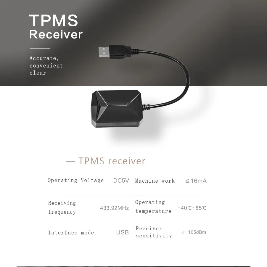 Dealcoo TPMS Android шин Давление мониторинга Системы Bluetooth Сенсор шины USB | Автомобили и