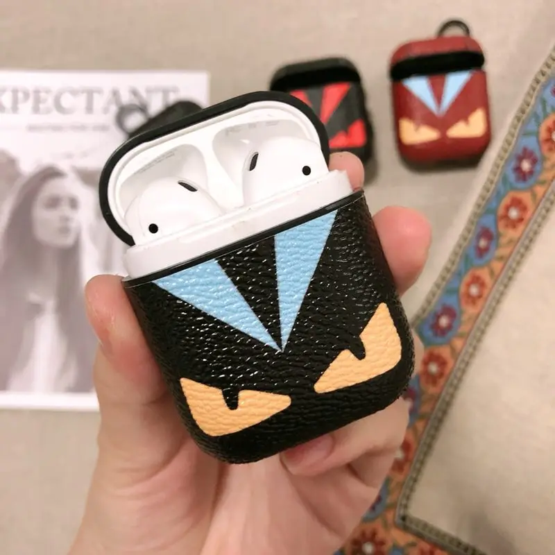 Black yellow VETOMEET Сова узор Bluetooth беспроводной Чехол для наушников Защитный чехол для Airpods брендовые сумки для Apple Airpods зарядная коробка - Цвет: Black yellow