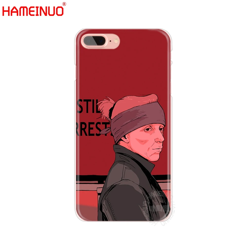 HAMEINUO три афиш снаружи эббинг сотовый телефон чехол для iphone X 8 7 6 4 4s 5 5s SE 5c 6s