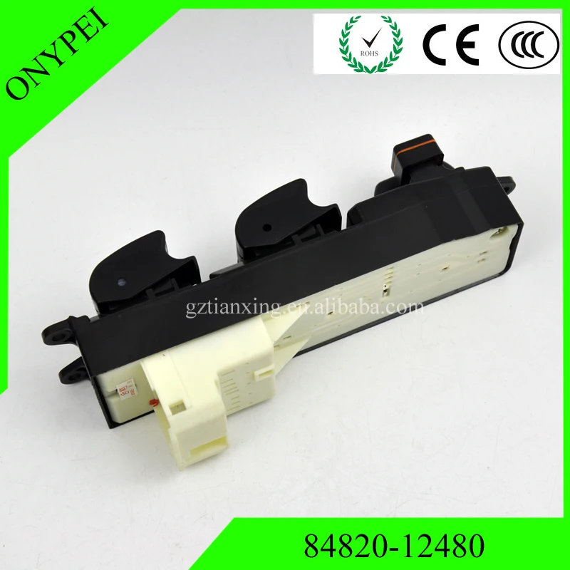 Главный переключатель стеклоподъемника 84820 12480 для Toyota Corolla 2000 2007 1zzfe 2nzfe 8482012480|window