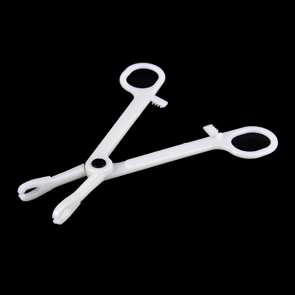 1pcs Professional Disposable Body Piercing Plier Ear Lip Navel Nose Tongue Forcep Tool Round Open Clamp | Красота и здоровье