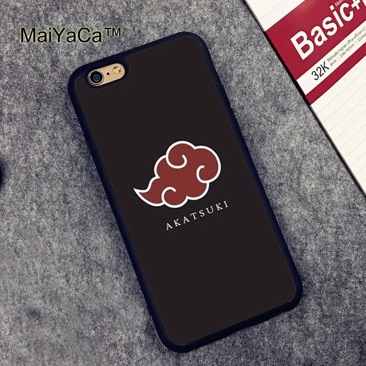 MaiYaCa логотип Akatsuki Наруто новые мягкие ТПУ чехлы для телефонов iphone 7 8 6 6S Plus X XR XS MAX 5 5S SE чехол