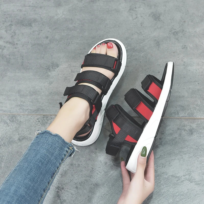Platform Sandals Women Casual Beach Shoes Soft and Comfortable Summer Outdoor Sandals Platform Sneakers Ladies Sports Shoes
