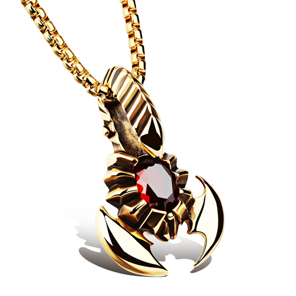 Мужское ожерелье-чокер из нержавеющей стали в стиле панк 2019 | Украшения и