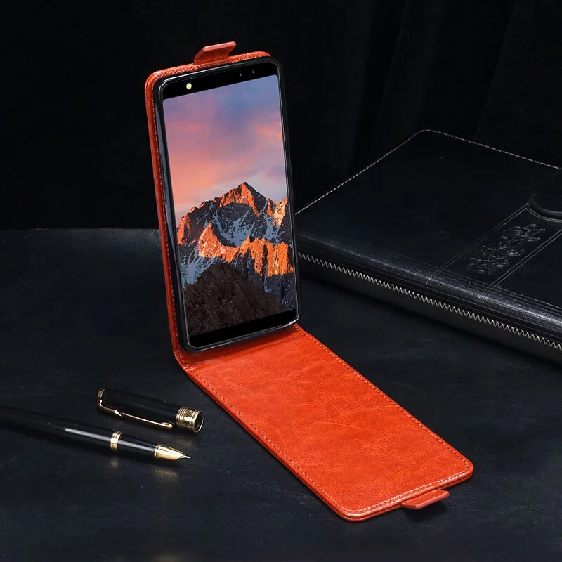 Чехол для Leagoo M9 5 '' чехол в деловом стиле из искусственной кожи флип-чехол