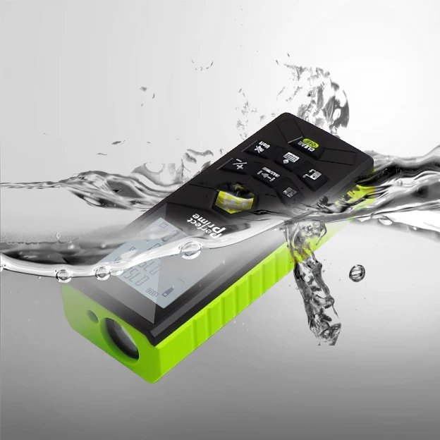 PerfectPrime RF0350 ручной лазерный дальномер цифровой измерительный прибор с зажимом |