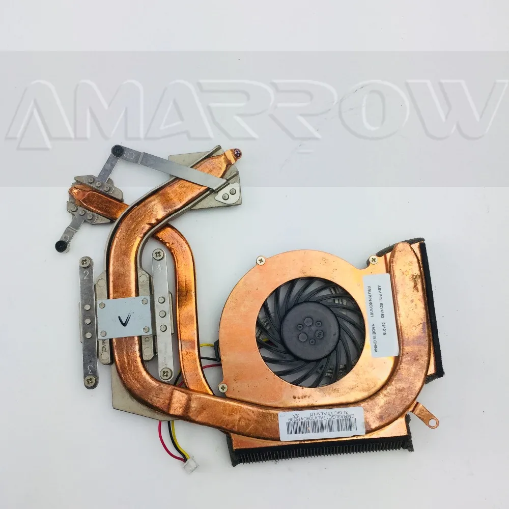 Оригинальный кулер для охлаждения процессора для Lenovo SL410 SL410K SL510 L410 L510 ASM:60Y4182 мех: 60Y4181