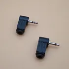 5 шт. 2,5 мм аудио двухканальный Steoro штекер 2,5 мм 2-полюсный 3-полюсный Прямоугольный штекер для телефона гарнитуры