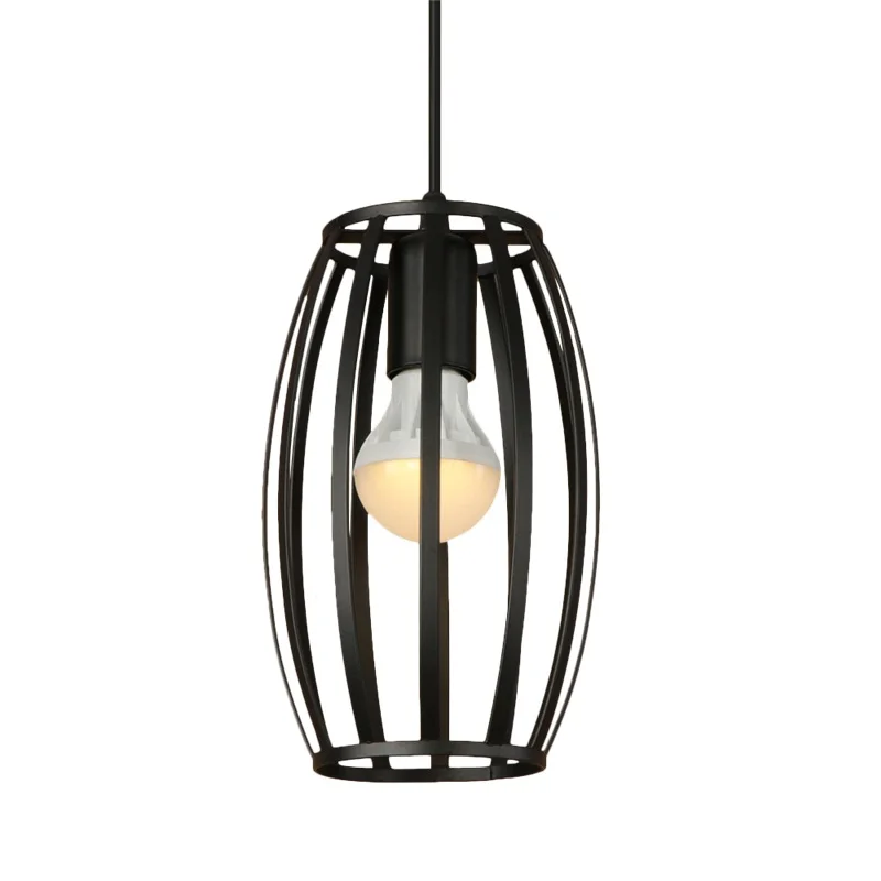 

American Industrial Vintage Iron Droplight Loft Style Creative LED Pendant Light Fixtures Retro Hanging Lamp Home Lighting