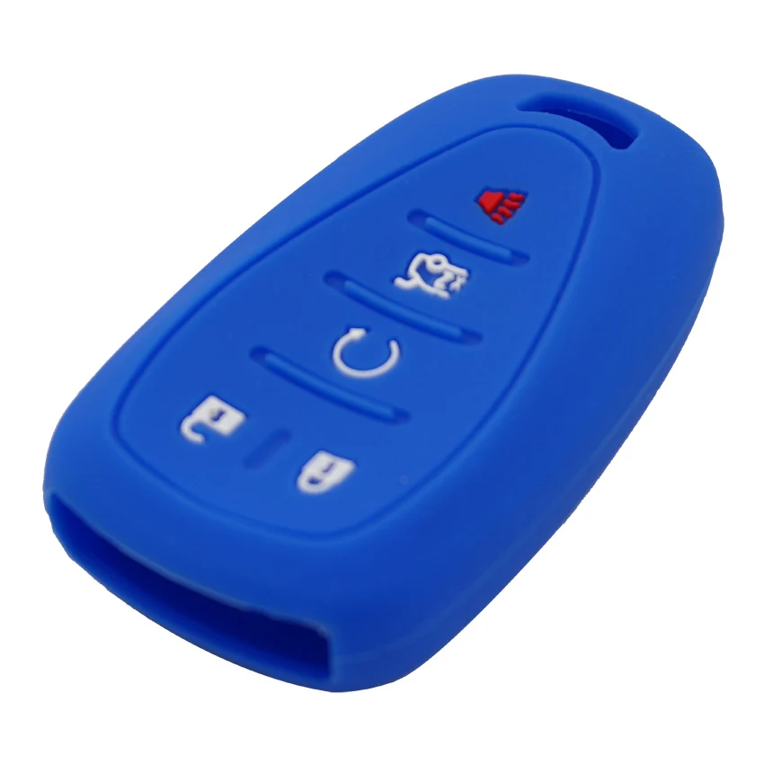 Силиконовый чехол для ключей 1 шт. 5 кнопок защитная пленка Chevrolet Malibu XL Trax Verano New Cruze