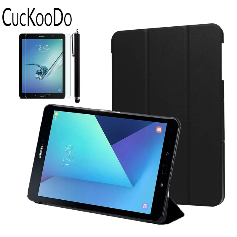 CucKooDo ультра тонкий PU кожаный чехол книжка с подставкой Чехол для Samsung Galaxy TAB S3 9 7