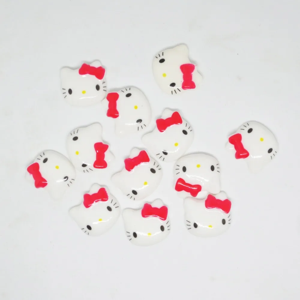 10 шт./партия новые творческие Хелло Китти Кот своими руками акриловый стикер для