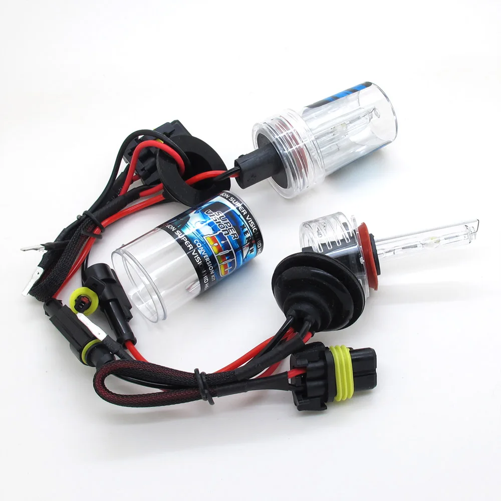 35 Вт/55 Вт HID ксеноновая лампа H1 H3 H7 H11 9005 9006 12V авто ксеноновые фары для автомобиля лампа 3000K 4300K 5000K 6000K 8000K 10000K 12000K