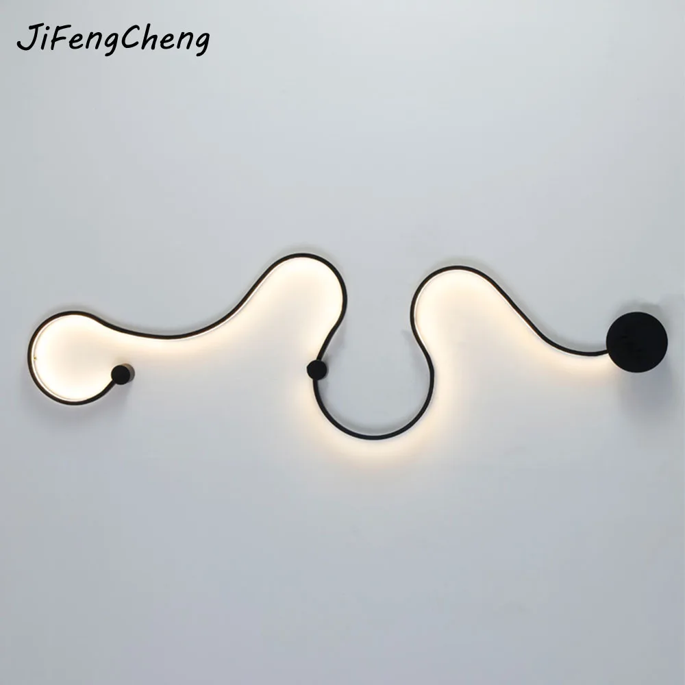 JIFENGCHENG современный минималистичный креативный настенный светильник LED для