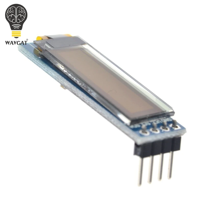 WAVGAT 0 91 дюймов O светодиодный модуль &quotСиний 128X32 ЖК дисплей Дисплей 91&quot IIC