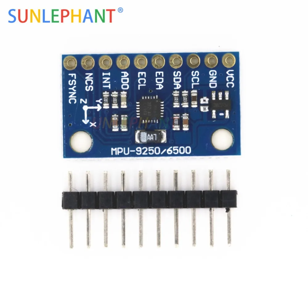 1 компл. SPI IIC/I2C GY-9250 MPU 9250 MPU-9250 9-осевое отношение + гироскоп акселератор