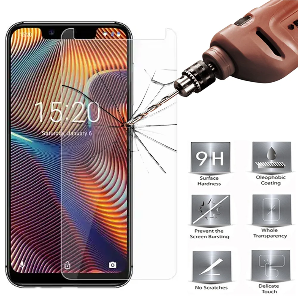 2.5D 9H Закаленное стекло протектор экрана для Umidigi Umi Plus E S2 Pro Lite One Max Z2 SE A1 Z Z1 A3 S3 C Note 2