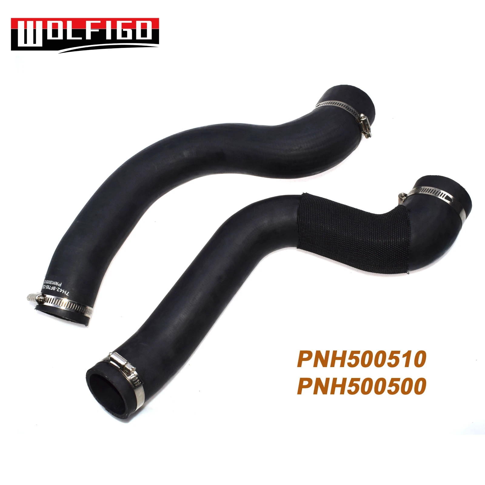 WOLFIGO Новинка 2 шт. для LAND ROVER RANGE VOGUE 3 6 2006-2013 верхние шланги радиатора LH и RH PNH500411