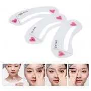 Eyebrow Template PHOERA, Прямая поставка, двойная головка, карандаш для бровей, водостойкая, макияж, бровей, татуировка, ручка с кистью, стойкий макияж, косметика, TSLM2 - Цвет: Eyebrow Template