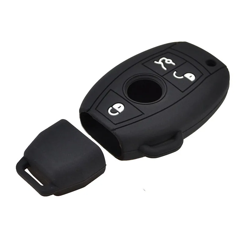Флюс чехол для Mercedes Benz W203 W211 CLK C180 E200 AMG C E S Class|fob cover|amg key coversilicone fob cover |