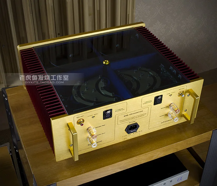 Douk аудио профессиональный Hi-End усилитель мощности стерео HiFi усилитель ссылка DarTZeel NHB-108B схема