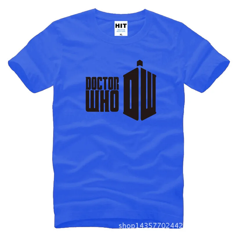 

Short Sleeve Doctor who Print Mens Men T Shirt T-shirt Fashion 2016 New O Neck Cotton Tshirt Tee Camisetas Masculina