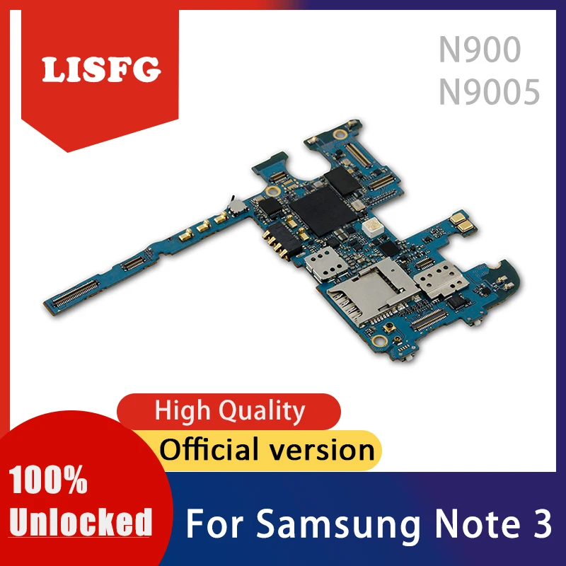 Разблокированная материнская плата для samsung Galaxy Note 3 N900 N9005 16 ГБ 32 ГБ материнская плата с системой Android