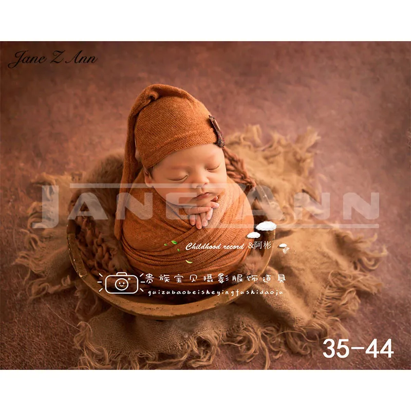 Jane Z Ann/Детские реквизиты для фотосессии; кружевные боди для новорожденных; накидка+ шапочка для новорожденных; Bebe; реквизит для фотосессии; студийные аксессуары