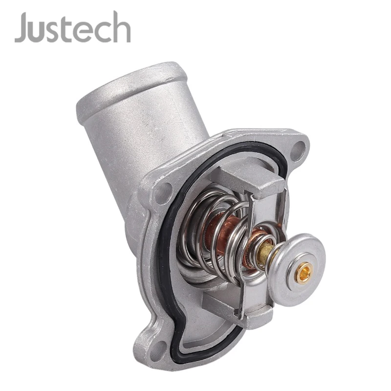 Новый термостат Justech с прокладкой 92 ° C 1338096 для OPEL Astra G H Corsa B D Meriva 1 0 2 охлаждающей