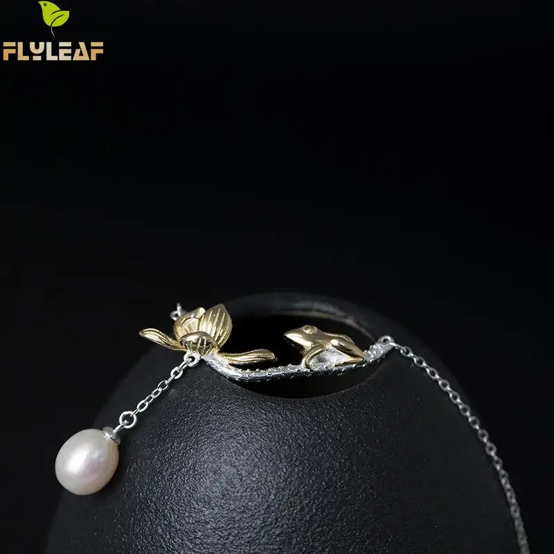 Женское ожерелье с подвеской Flyleaf из стерлингового серебра 100% пробы натуральными