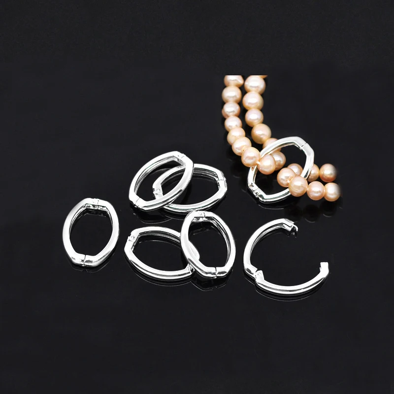 Новое прибытие Новая мода 10 серебряных цветов ожерелье короткошерстные застежки