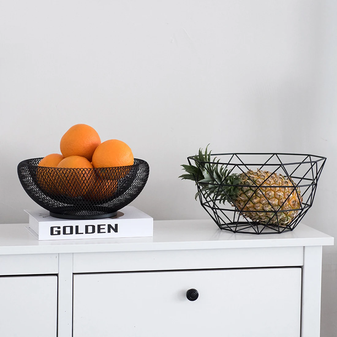 Бытовая Водонепроницаемая корзина для хранения фруктов сетчатые двухслойные