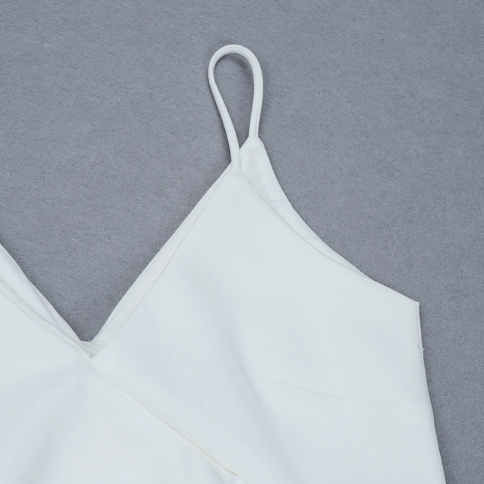 Осень, женское платье, винтажное, элегантное, сексуальное, v-образный вырез, облегающее, белое, с рюшами, мини, для клуба, вечерние, платье