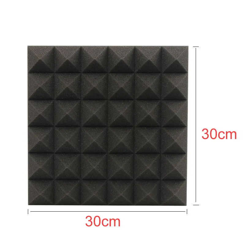 30x30x5 см Звукоизоляционная пена Студия Акустическая обработка звука поглощающая